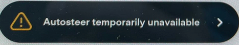 Tesla "Autosteer temporarily unavailable" Guide to fix, Remote fix