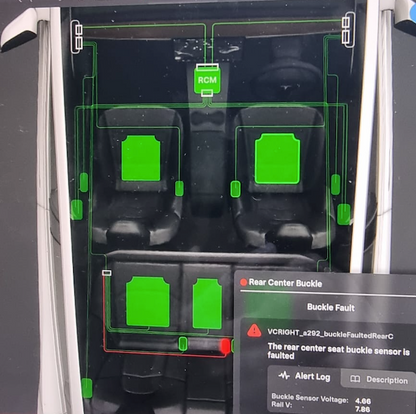 Tesla RCM_a094 alert (Remote diagnosis and support to clear)